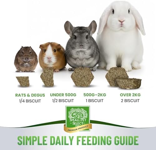 Natural herbal joint mobility biscuits for senior small herbivores