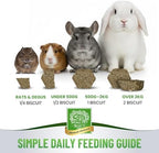 Natural herbal joint mobility biscuits for senior small herbivores