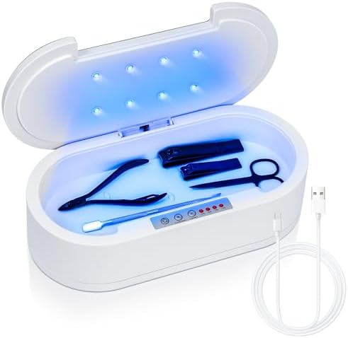 GoLashFun nail tool sterilizer box front view