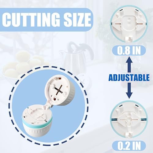 Demonstration of the included miniature cleaning brush removing powder debris from the blade assembly area