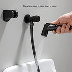 Wall mount bracket designed for easy bathroom installation