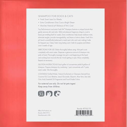 PurePet pet grooming pair showing natural ingredients list on back label