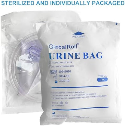 Medical grade GlobalRoll urinary drainage system packaging