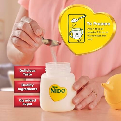 Nido milk beverage for healthy growth and immunity