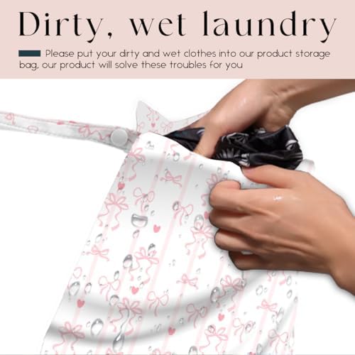 Waterproof wet bag for swimsuits and gym clothes