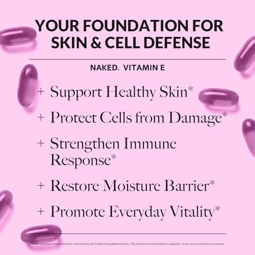 Naked Nutrition antioxidant softgels ingredients list packaging