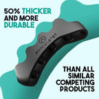 PrimalStep Bunion Corrector being worn on a foot to show toe splay and separation.
