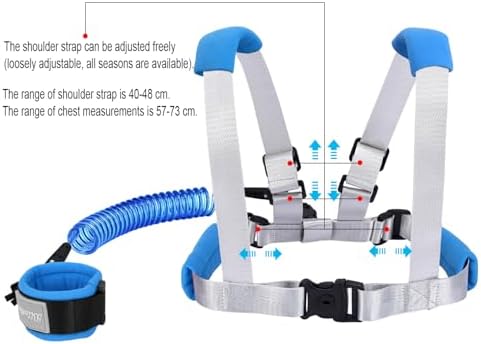 Close up of Blisstime toddler leash 360 degree swivel connector
