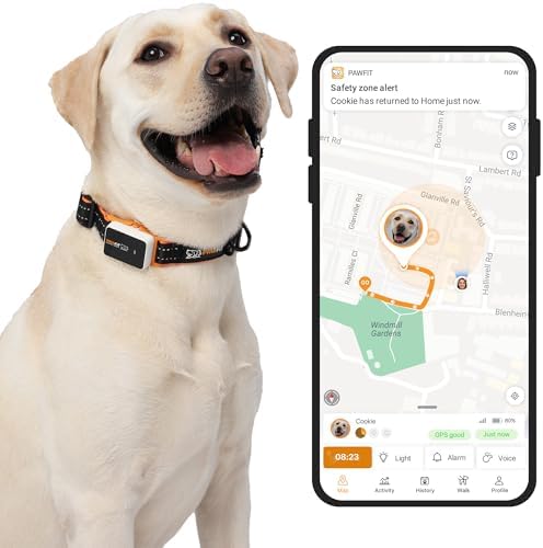 Pawfit 3 tracker showing waterproof exterior