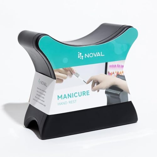 Noval PU soft hand rest front view for nail technicians