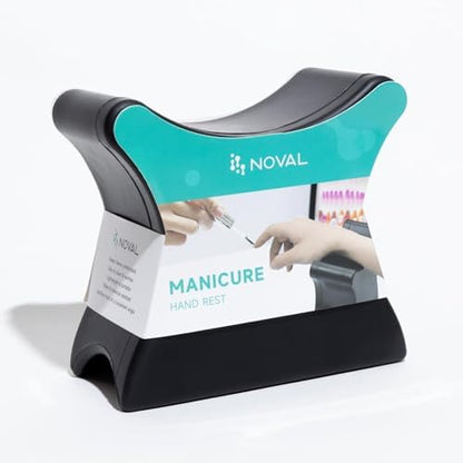 Noval PU soft hand rest front view for nail technicians