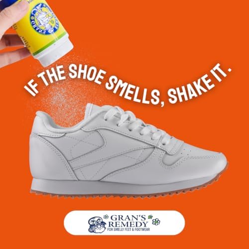Rocket Pure foot and shoe powder twin pack ingredients list and usage instructions.