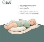 Babymoov Socosy infant floor pad featuring built-in anatomical headrest