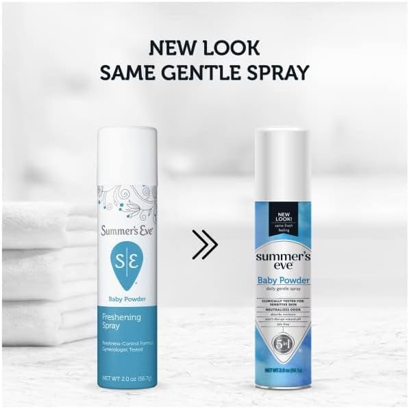 Talc-free and pH balanced intimate spray bottle for sensitive skin.