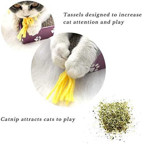 PEEKAB wide cat scratcher large 3 pack layout