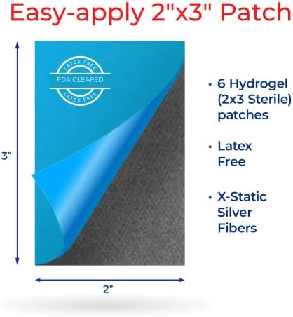 Sterile hydrogel wound dressing for cooling relief on first degree burns.
