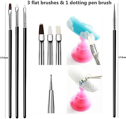 Fulinjoy nail art accessory set for detailed painting