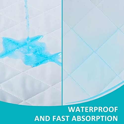 Kanech incontinence bed pads demonstrating non-slip backing