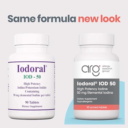 Optimox Iodoral 50 mg supplement facts and clean ingredient label details