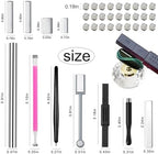 Wokoto magnetic nail tools arranged for display