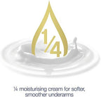 Dove women deodorant spray can showing fragrance graphics