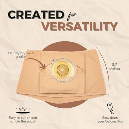 SIIL colostomy bag cover for women discreet medical garment