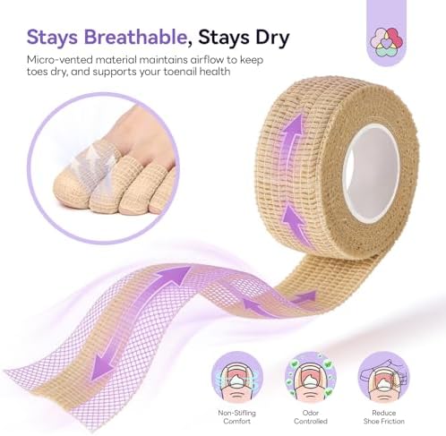 Saviland breathable microporous bandage wrap texture showing elastic fiber construction.