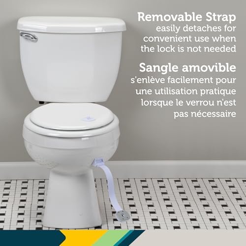 Safety 1st OutSmart Toilet Lock retail packaging box back details