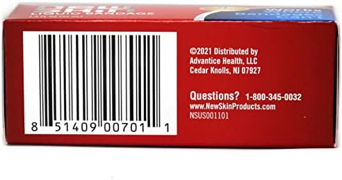New-Skin first aid liquid bandage protective seal formula on box graphics