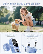 Jugbow mini dog training collar kit showing complete package and charger