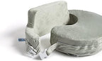 Adjustable silent release strap mechanism on My Brest Friend pillow