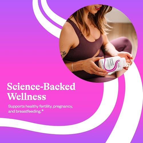 Seeking Health Optimal Prenatal vegetarian capsules bottle side view