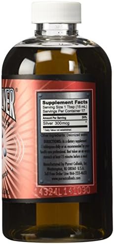 MesoSilver true colloidal silver mineral supplement 8.45 Fluid Ounces authentic USA import label details