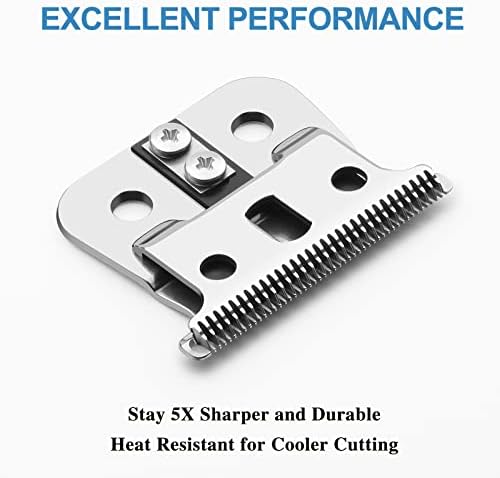 Wusuker T blade set with four limit combs and brush