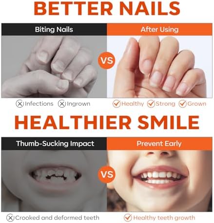 Modelones thumb sucking deterrent packaging showing fluid ounce size details