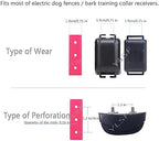 Etpet adjustable dog training collar strap sizing holes detail