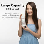 Side profile of Chelly Superior Brazilian Keratin 32 fluid ounce bottle