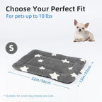 Mora Pets travel mat being folded easily for portable outdoor use.