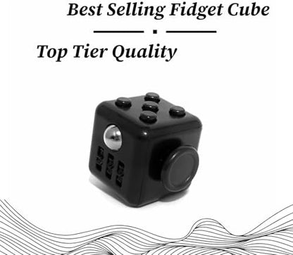 Side angle of the premium hand cube highlighting the smooth joystick and textured rolling gears.