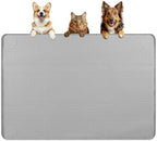 Bartuke silicone pet feeding mat with raised edges