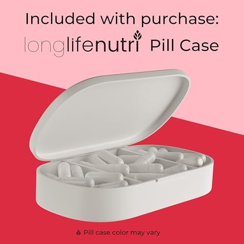 LongLifeNutri 180 vegetarian capsules bottle lifestyle presentation