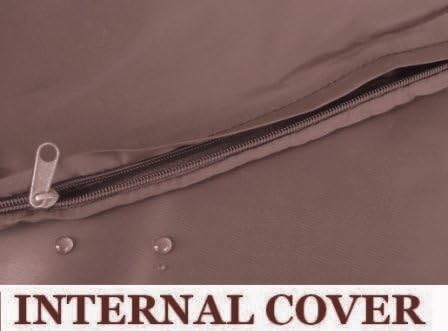 Premium imported USA pet mattress protective cover sleeve flat layout