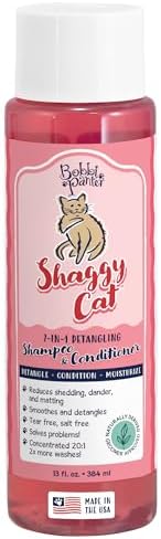 Bobbi Panter Shaggy Cat 2-in-1 formula label details