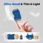 Compact dog shock collar highlighting the waterproof design for small dogs.