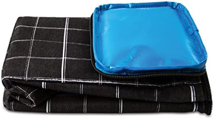 PackIt Double Bottle Bag interior antimicrobial lining view