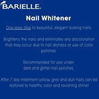 Barielle Nail Whitener applied on natural fingernails