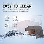 Easy-Going quilted waterproof furniture guard sixty eight by eighty two inches