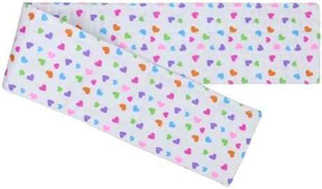 Soft medical button cover band for infants designed to prevent tube pulling and dislodgement.