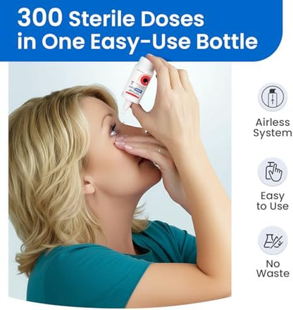 Optase dry eye drops 300 drops precision delivery system