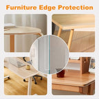 Durable PVC corner protector for baby proofing